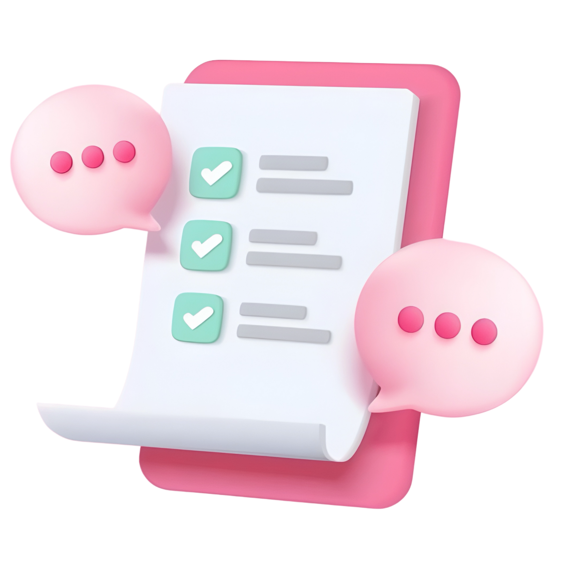 Иллюстрация целевой аудитории BuyerZone: чек-лист с выполненными задачами